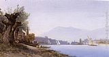 Geneva Canvas Paintings - A View Of Geneva Harbour